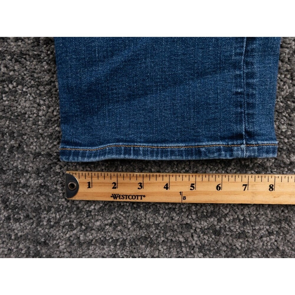 American Eagle Jeans Mens 31x32 Actual 31x31 Blue Original Bootcut Stretch Denim - Picture 11 of 15
